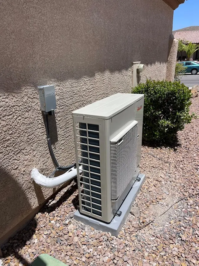 Residential air conditioning condenser unit in Arden-Arcade